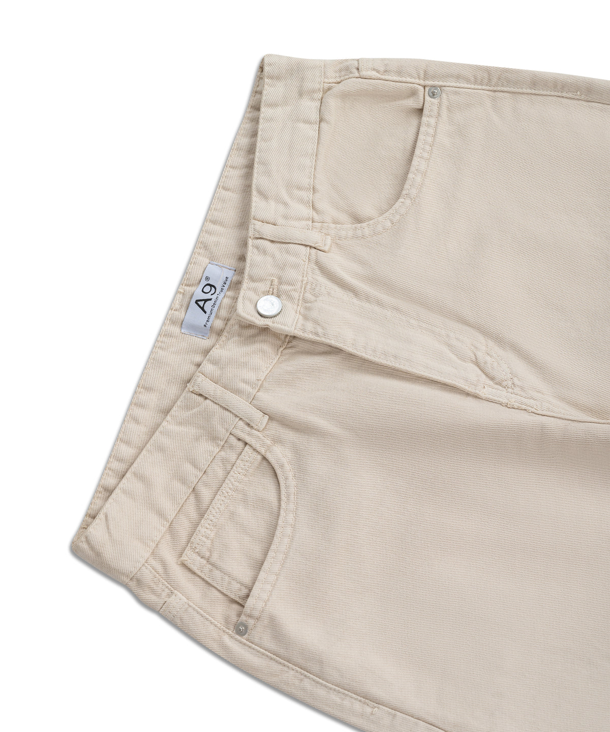 Beige Denim Baggy - Fair Enough