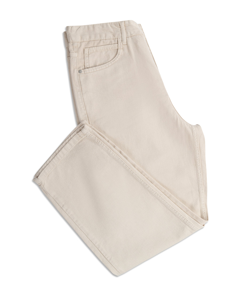 Beige Denim Baggy - Fair Enough