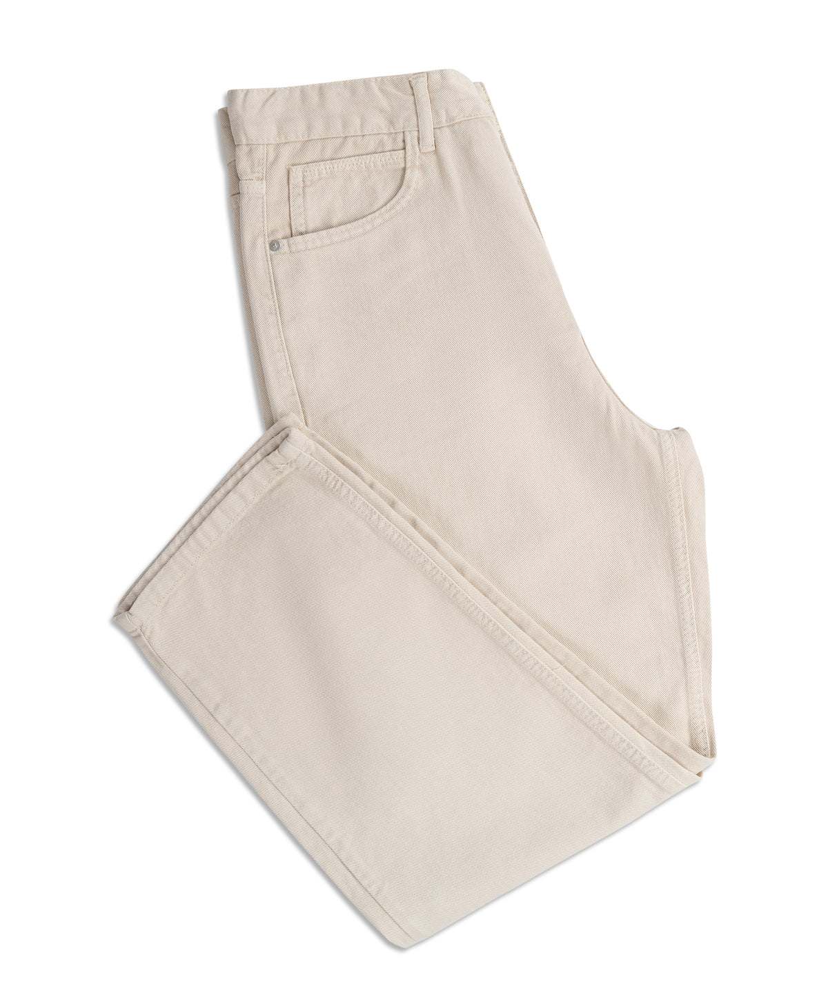 Beige Denim Baggy - Fair Enough