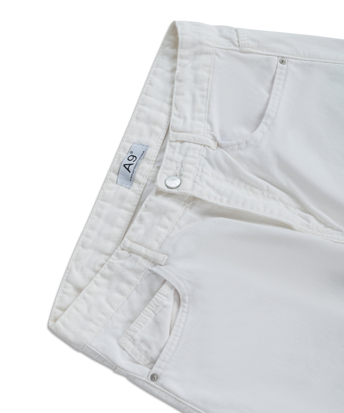 White Denim Baggy - Fair Enough